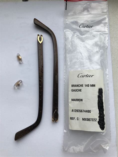 cartier glasses spare parts